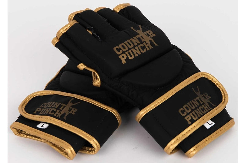 Counterpunch Premium MMA Leather Grappling Gloves - XL