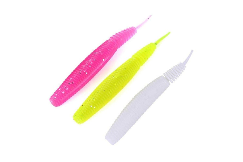 Pack Of 5 Hengjia So109 Spaghetti Worm Soft Bait Lures 10cm 7g Colour 1