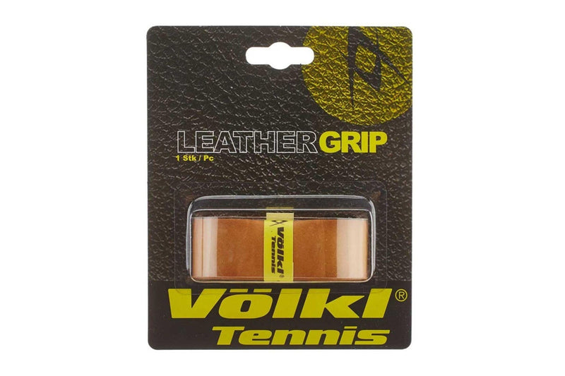 Volkl Leather Tennis Racquet Grip Tan - 1 Pack