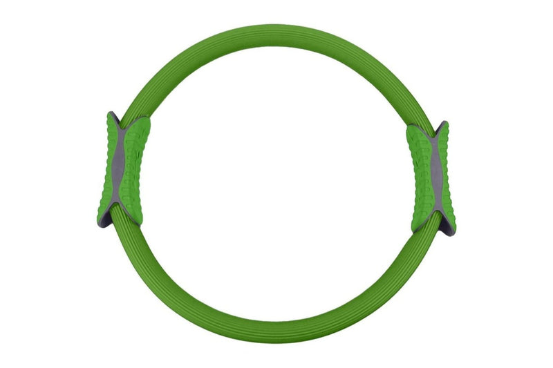 Powertrain Pilates Ring Band Yoga Home Workout Exercise Band- Green