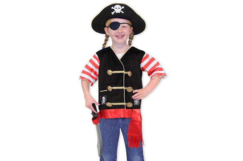 Melissa & Doug: Pirate Costume Role Play Set