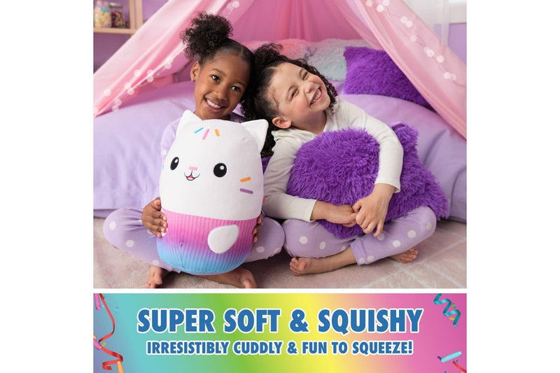 Gabby's Dollhouse: 12" Squishy Plush - Cakey Cat