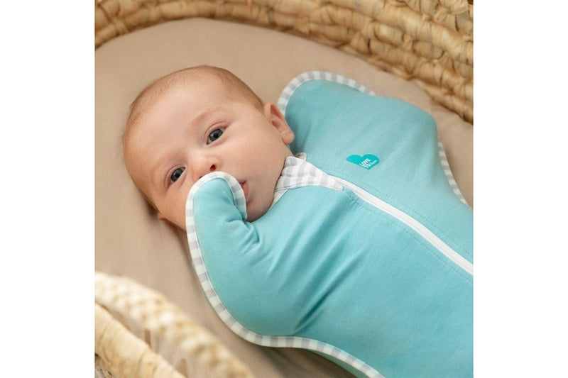 Love to Dream: Swaddle Up Ecovero 1.0 TOG - Marine (Newborn)