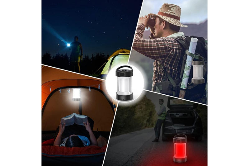 Solar Charge LED Camping Light with Multifunction Settings