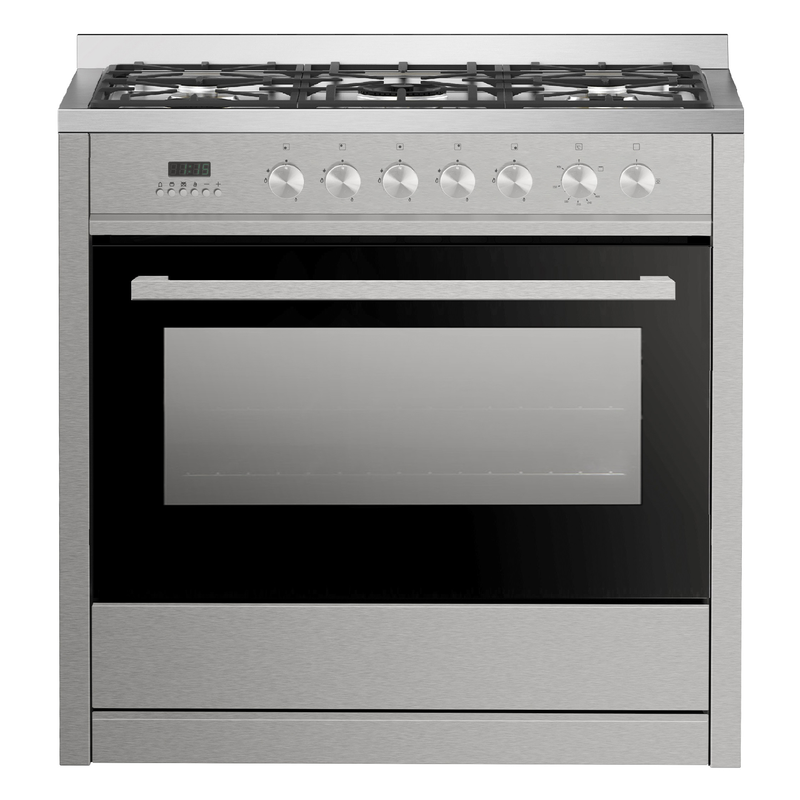 Vogue Freestanding Gas Oven & Gas Cooktop Stainless Steel - 90cm