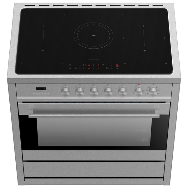 Vogue Freestanding Oven 90cm with Induction Cooktop - SS