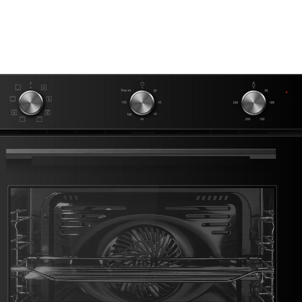 Wall Oven 60cm 8 Functions - Black