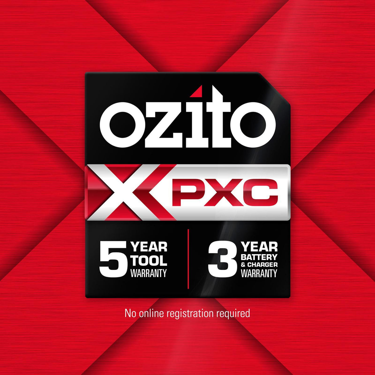 Ozito PXC 18V 300mm Brushless Lawn Mower 4.0Ah Kit PXCLMK-1418