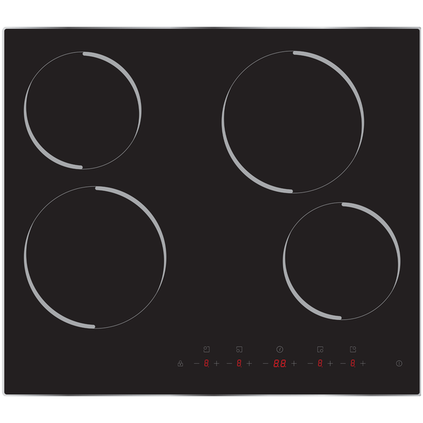 60cm Ceramic Cooktop Framed with Touch Control