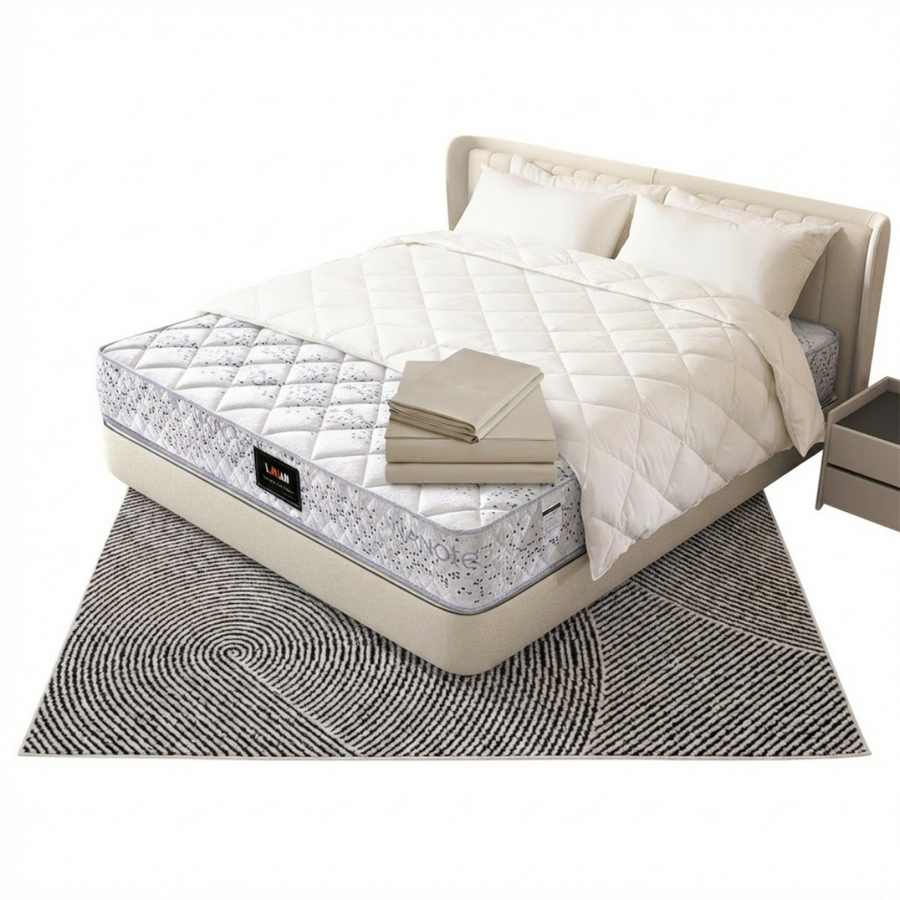 Compressed Mattress + Duvet Set + Rug