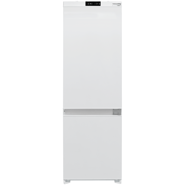 243L Bottom Mount Integrated Fridge Freezer - White