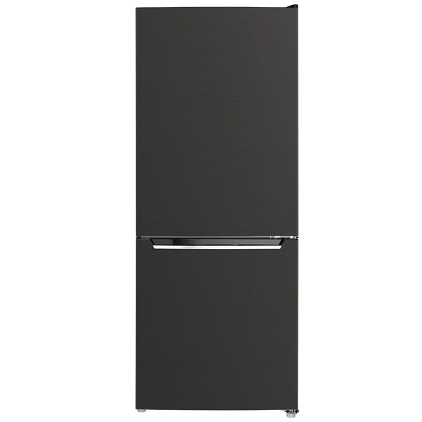 304L Bottom Mount Fridge Freezer - Black SS