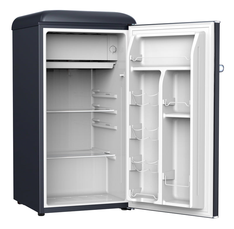 Vogue 90L Retro Bar Fridge Black