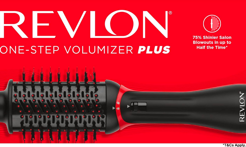 Revlon One-Step Volumiser Plus 2.0 Blowout Brush - Black
