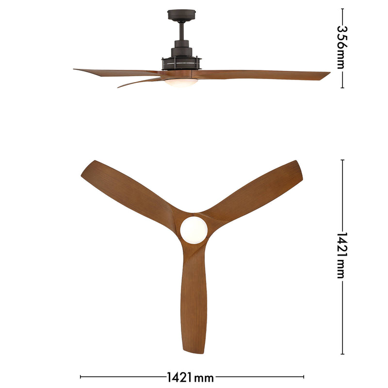 Mercator Flinders 1400 3 Blade Ceiling Fan