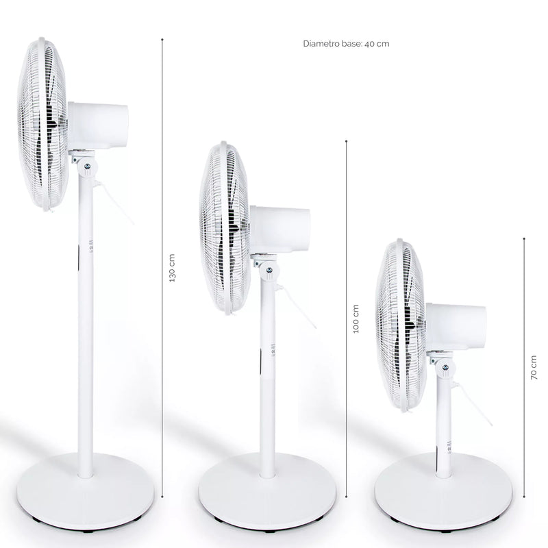 Midea Pedestal or Table Fan - 8 Speed