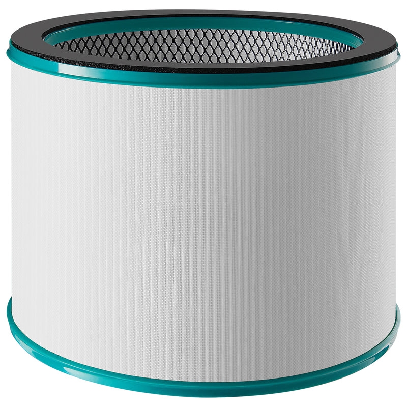 Smart Bladeless Fan with Humidity Sensor and Air Purifier - White