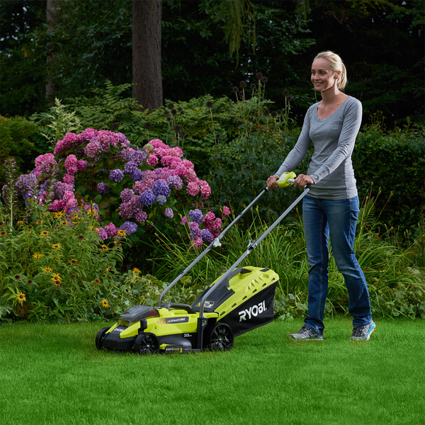 Ryobi One+ 18V 4.0Ah 33cm Cordless Lawn Mower Kit