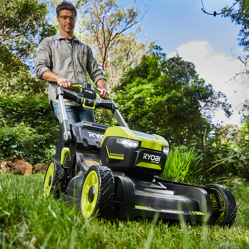 Ryobi 36V HP 53cm Brushless Self-Propelled Mower Dual Battery Kit