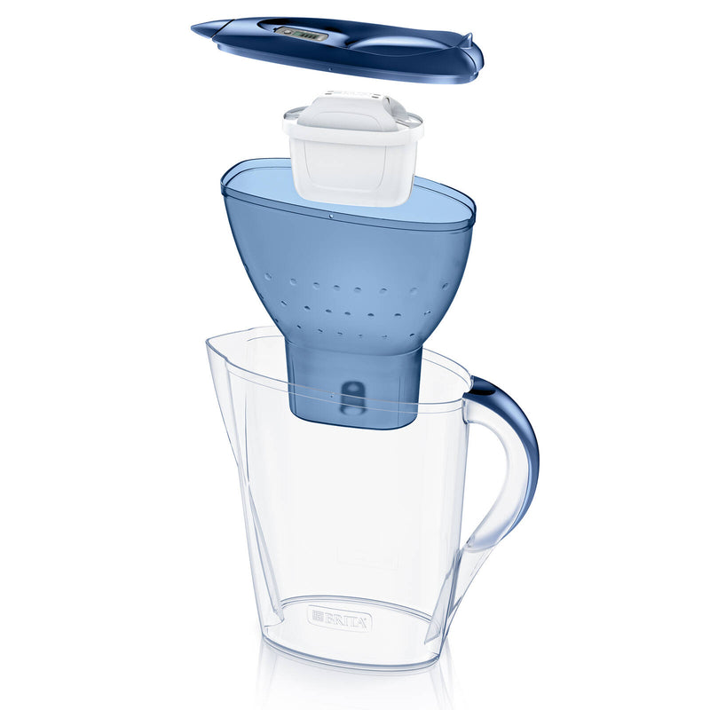 BRITA Water Filter Jug Marella 2.4L - Blue