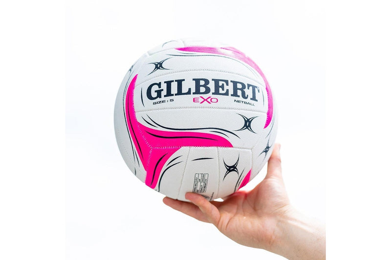 Gilbert Exo Trainer Netball - White - Size 4