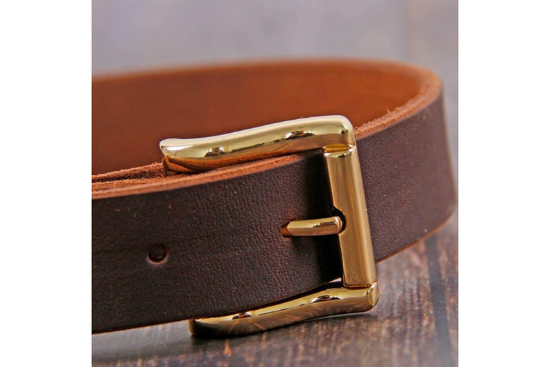 Simple Leather Design Adjustable Puppy Collar