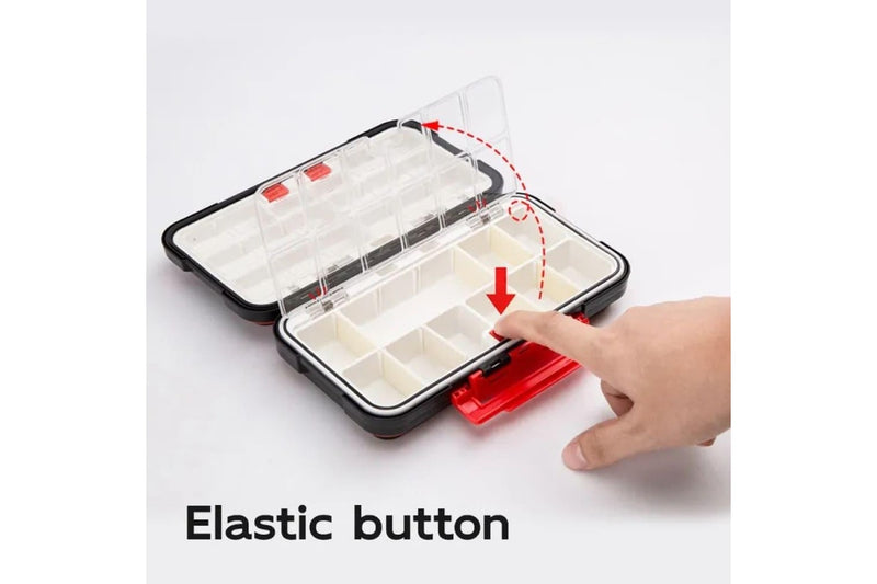 Fishing Tackle Box Waterproof Double Sided Multifunctional