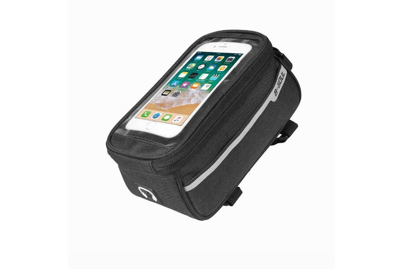 Waterproof Bike Phone Display Saddle Tube Bag Case Bicycle Mobile Mount B-SOUL