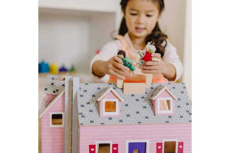 Melissa & Doug: Fold & Go - Dollhouse