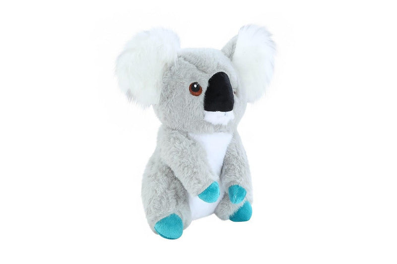 2x Paws & Claws Outback Buddies Koala Interactive Pet Dog Soft Toy w Squeaker