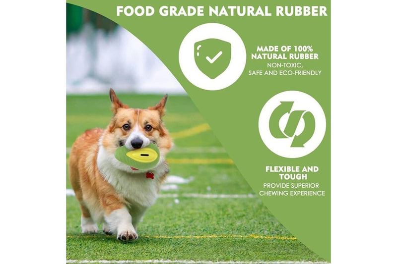 Durable Food Treat Dispenser Avocado Shape Dog Chew Toy For Aggressive Chewers