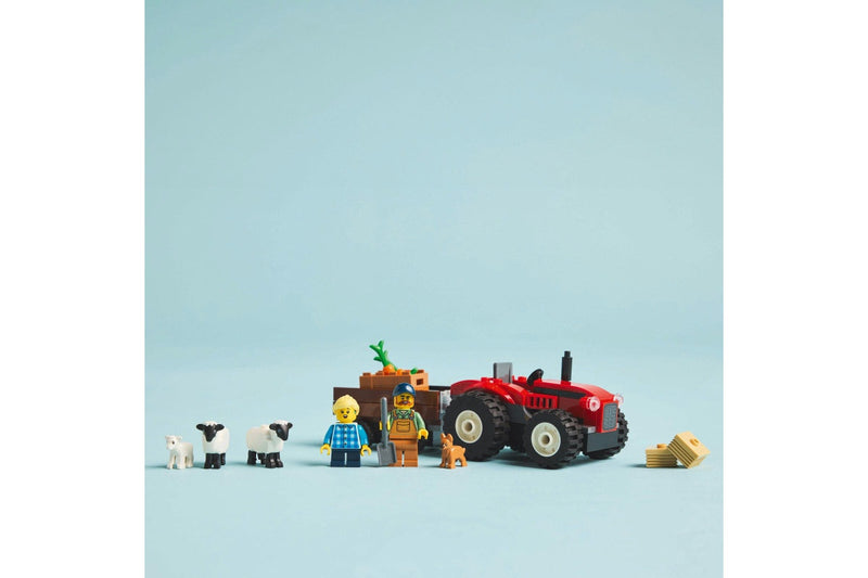 LEGO City: Red Farm Tractor with Trailer & Sheep - (60461)