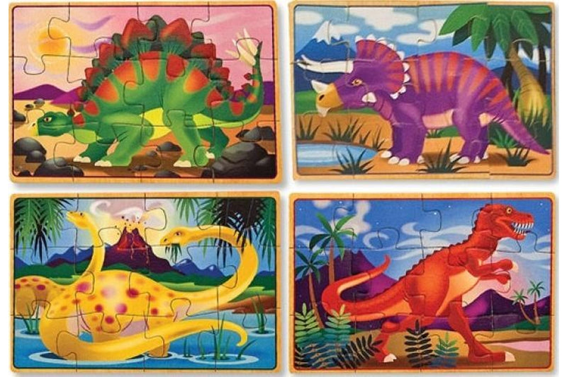 Melissa & Doug: Dinosaur - Puzzles in a Box