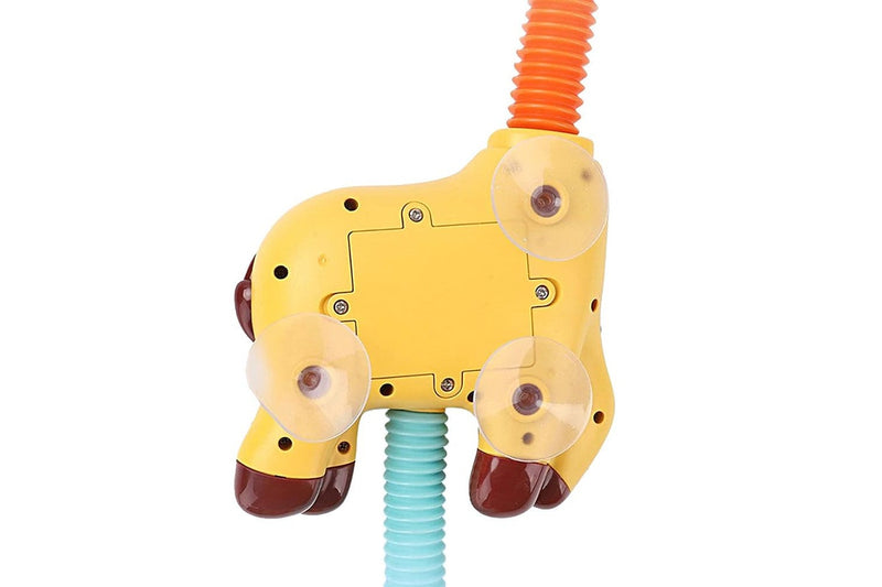 Baby Bath Shower Head Kid Shower Sprinkler Shower Water Spray Bathtub Fountain Toy Yellow Giraffe