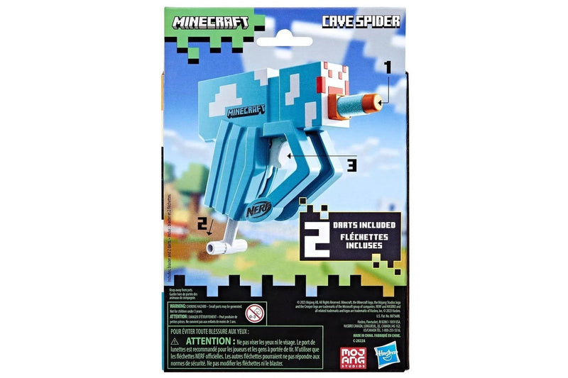 Nerf: Minecraft Microshot Blaster - Cave Spider