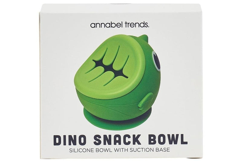 Annabel Trends: Silicone Snack Bowl - Green Dino