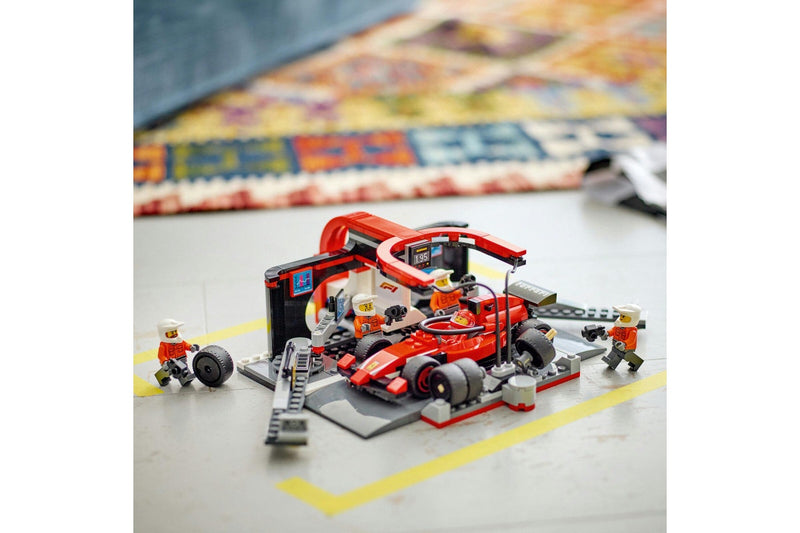 LEGO City: F1 Pit Stop & Pit Crew with Ferrari Car - (60443)