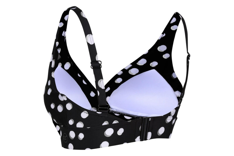 Regatta Womens/Ladies Paloma Polka Dot Bikini Top (Black/White) (18 UK)