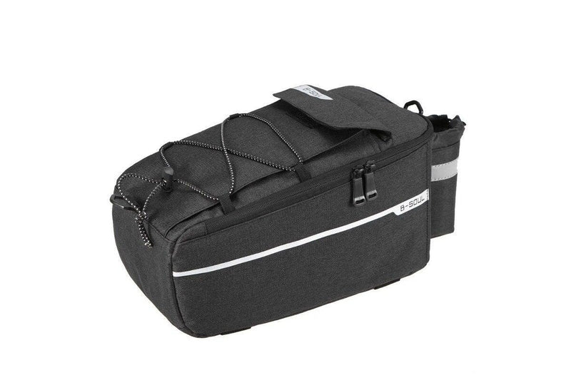 Bicycle Rear Rack Storage Luggage Bag - Grey - Standard