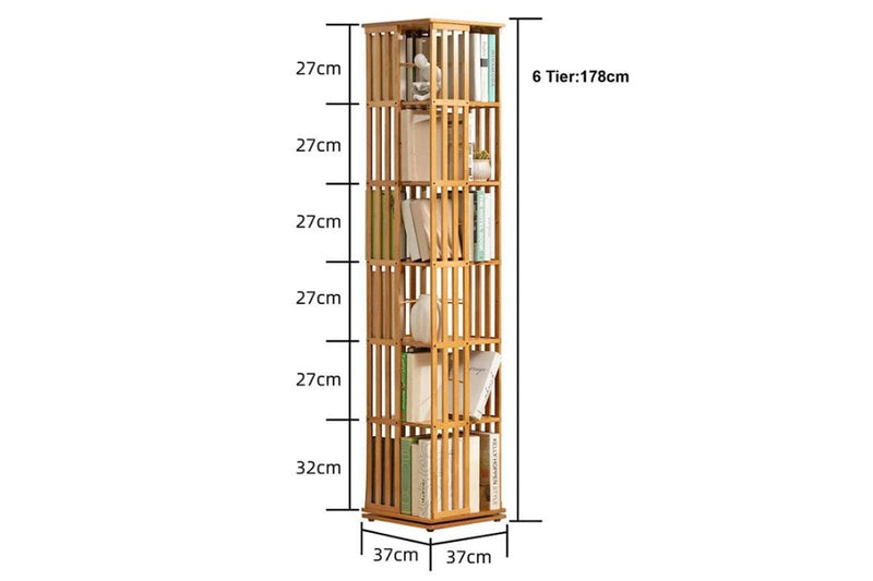 Display Bookshelf Rotable