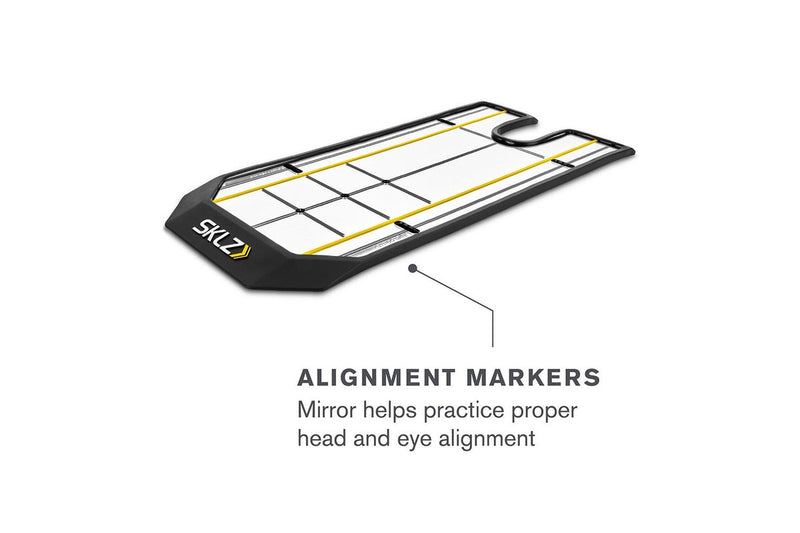 SKLZ 12in Portable True Line Golf Alignment Training Practice Putting Tool