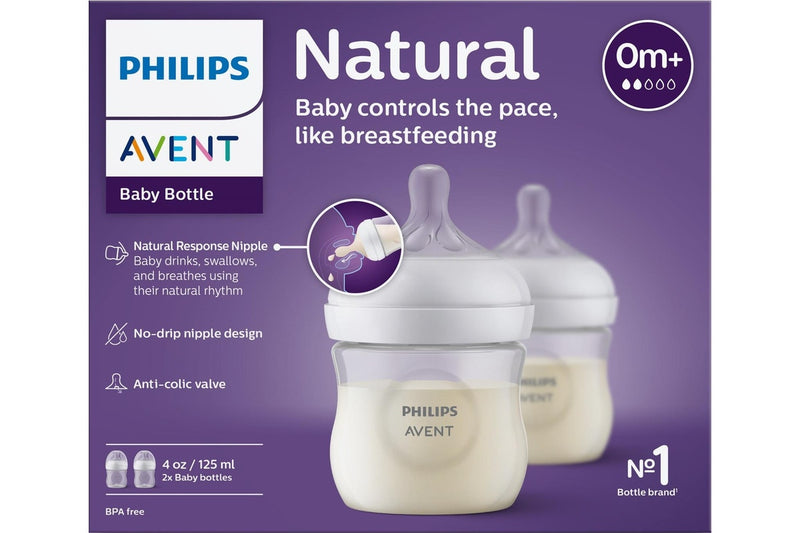 Avent: Natural Response Bottle - 125ml (2 Pack)