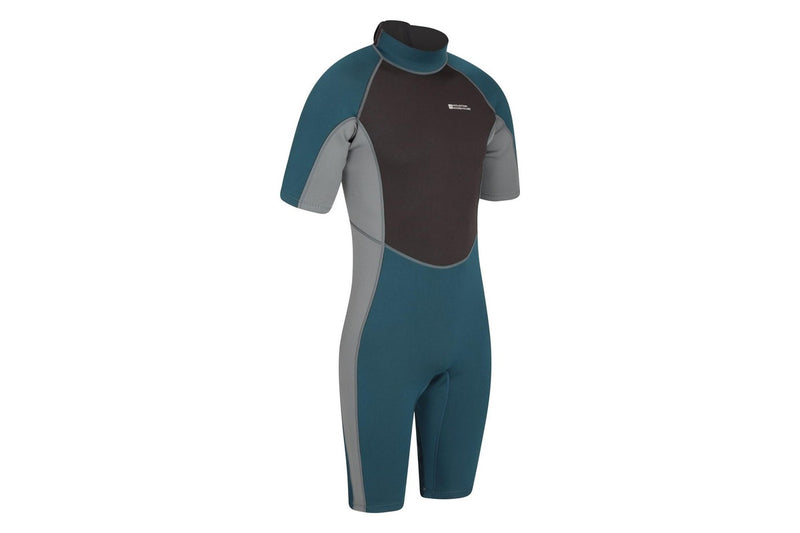 Mountain Warehouse Mens Shorty Wetsuit (Dark Grey) (S-M)