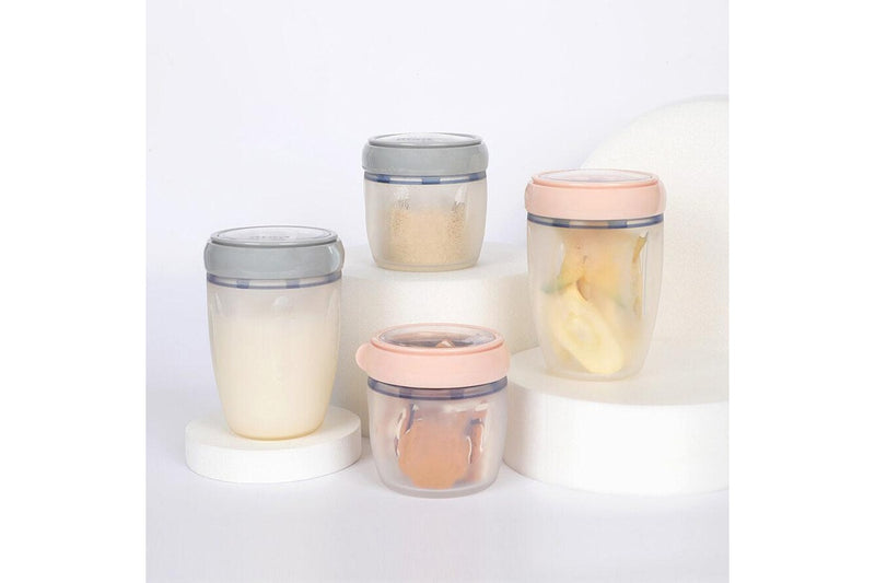 Haakaa: Silicone Storage Container - Peach (160ml)