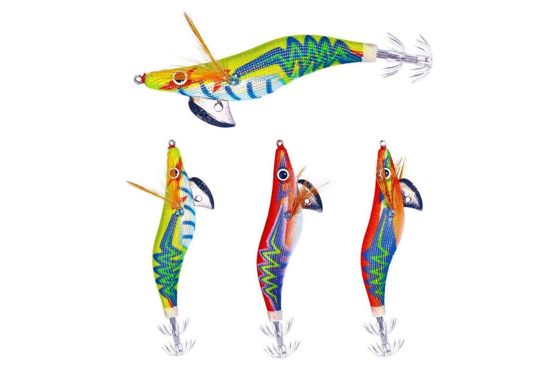 Luminous Electroplated Shrimp Squid Lures