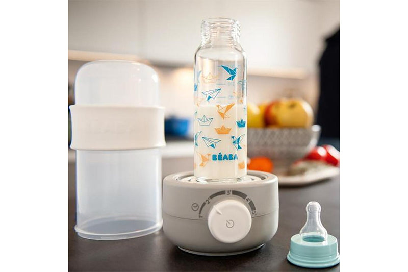 Beaba: Baby Milk Second Bottle Warmer - Grey