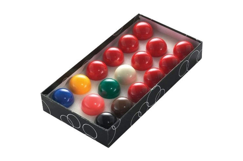 PowerGlide Snooker Balls (Pack Of 17) (Multicoloured) (47.5mm)