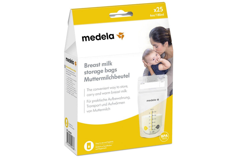 Medela: Breast Milk Storage Bags (25 Pack)