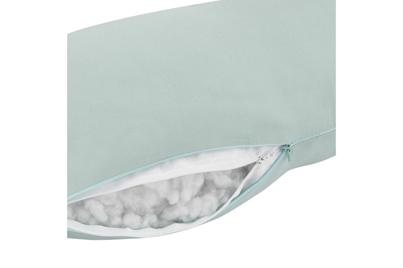 Ovela C-Shape Full Body Pregnancy Pillow-Green