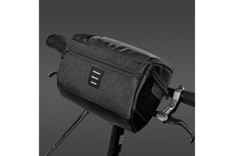 Bike Handlebar Bag Black - Standard - Set Of 1